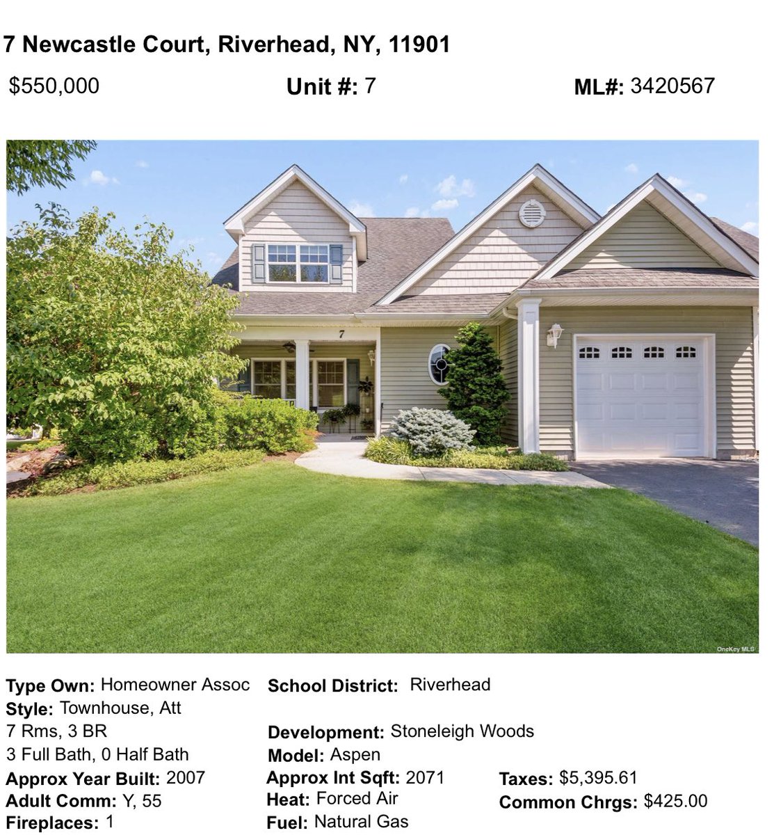 AlbertsonRealty's tweet photo. Townhouse Living in Riverhead NY https://t.co/WUFCkRNAZO