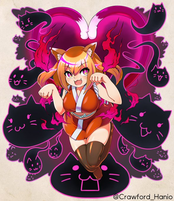 センリさん描きました!ニャオンニャオン!!!!!!
#アルマグリモワール 