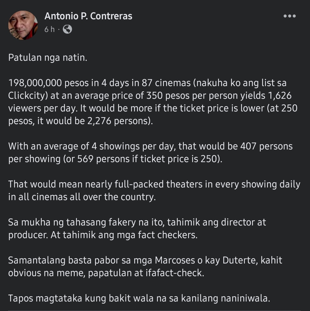 masyado mo naman po binubuking gimik ng mga kakampigsa, Sir 😆😂