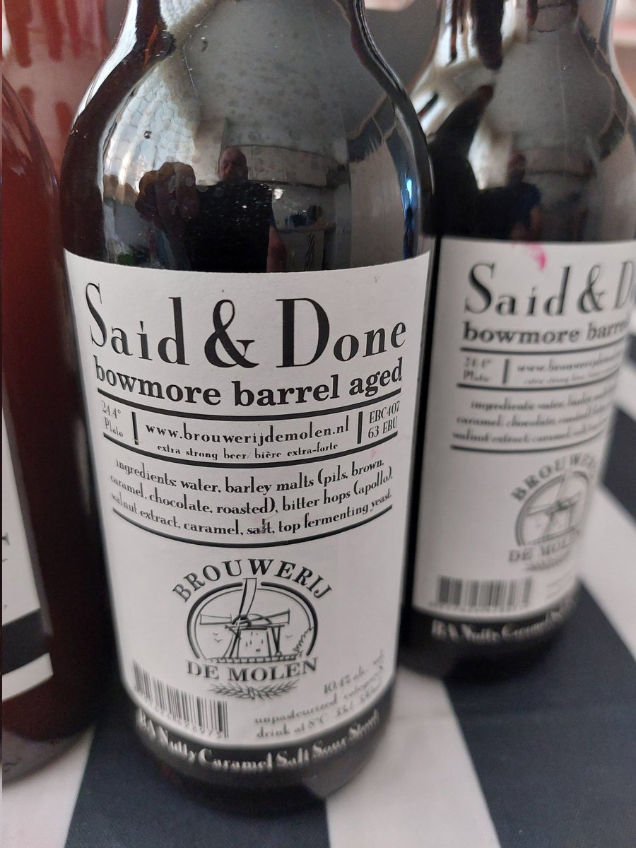 BenschopElroy's tweet photo. Was at bar restaurant #deMolen on Saturday for a #beer on the terrace and in the shop at home #beerstock @Molennieuws
#craftbeer #bier #speciaalbier #barleywine #bock #neipa #salt #sour #stout #BA #barrelaged #cerveza #ale #piwo #beergeek
#cheers https://t.co/Pvw9CiTIiC