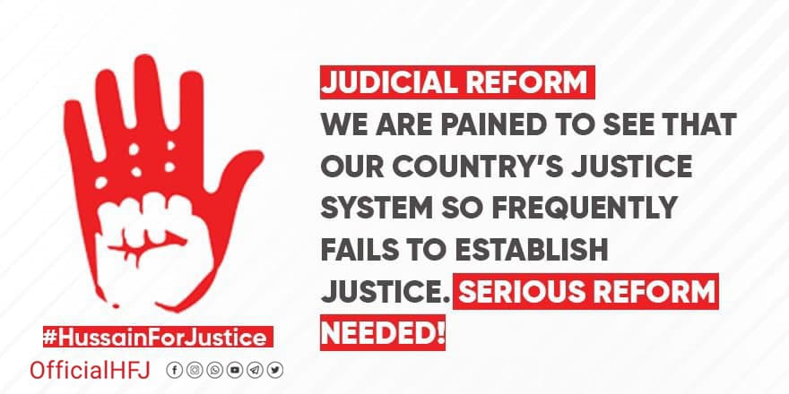 YabnaZafar's tweet photo. #HussainForjustice https://t.co/ekGtMjklju