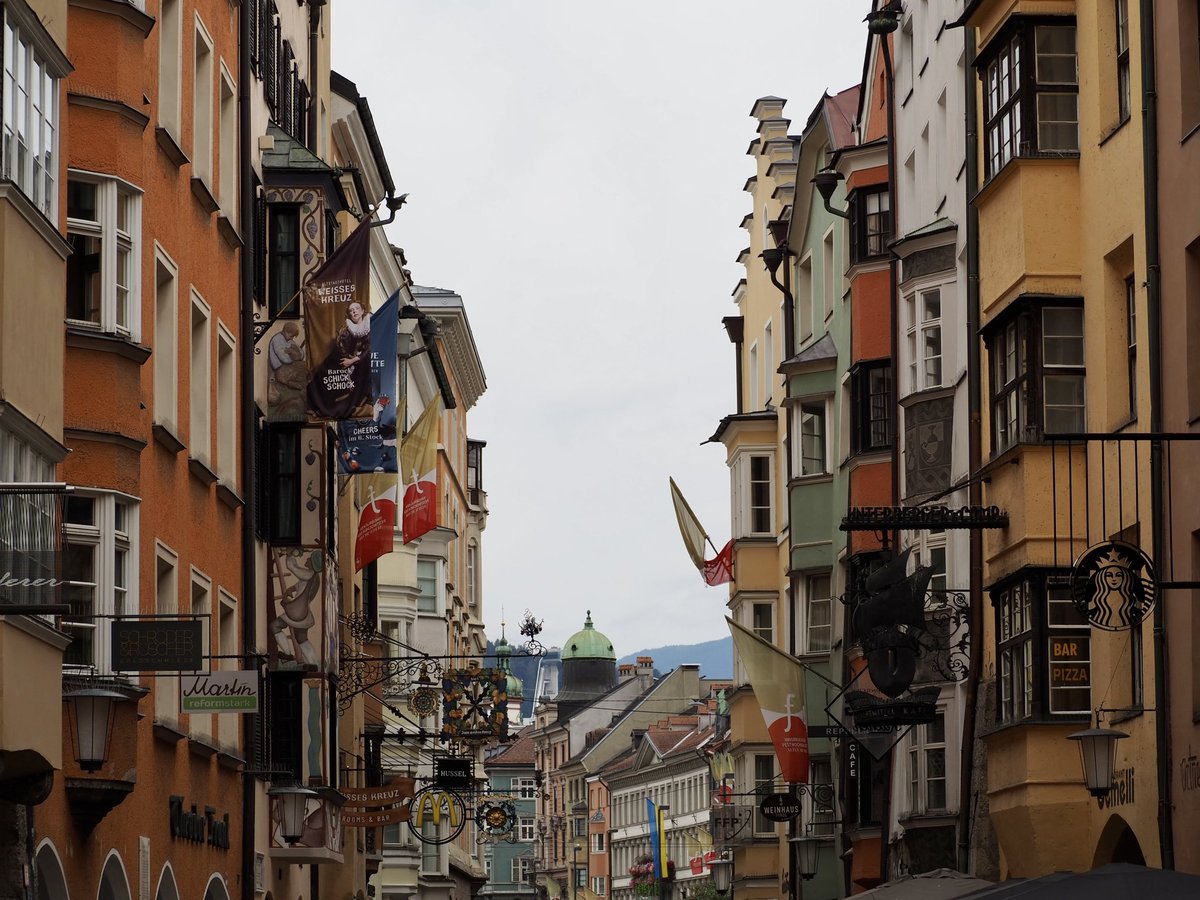 Innsbruck before heading into the Karwendal Mountains