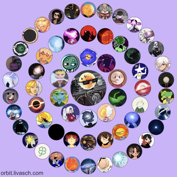 Le cercle de mes chers compagnons universona~✨(coeur sur vous cordialement <3)