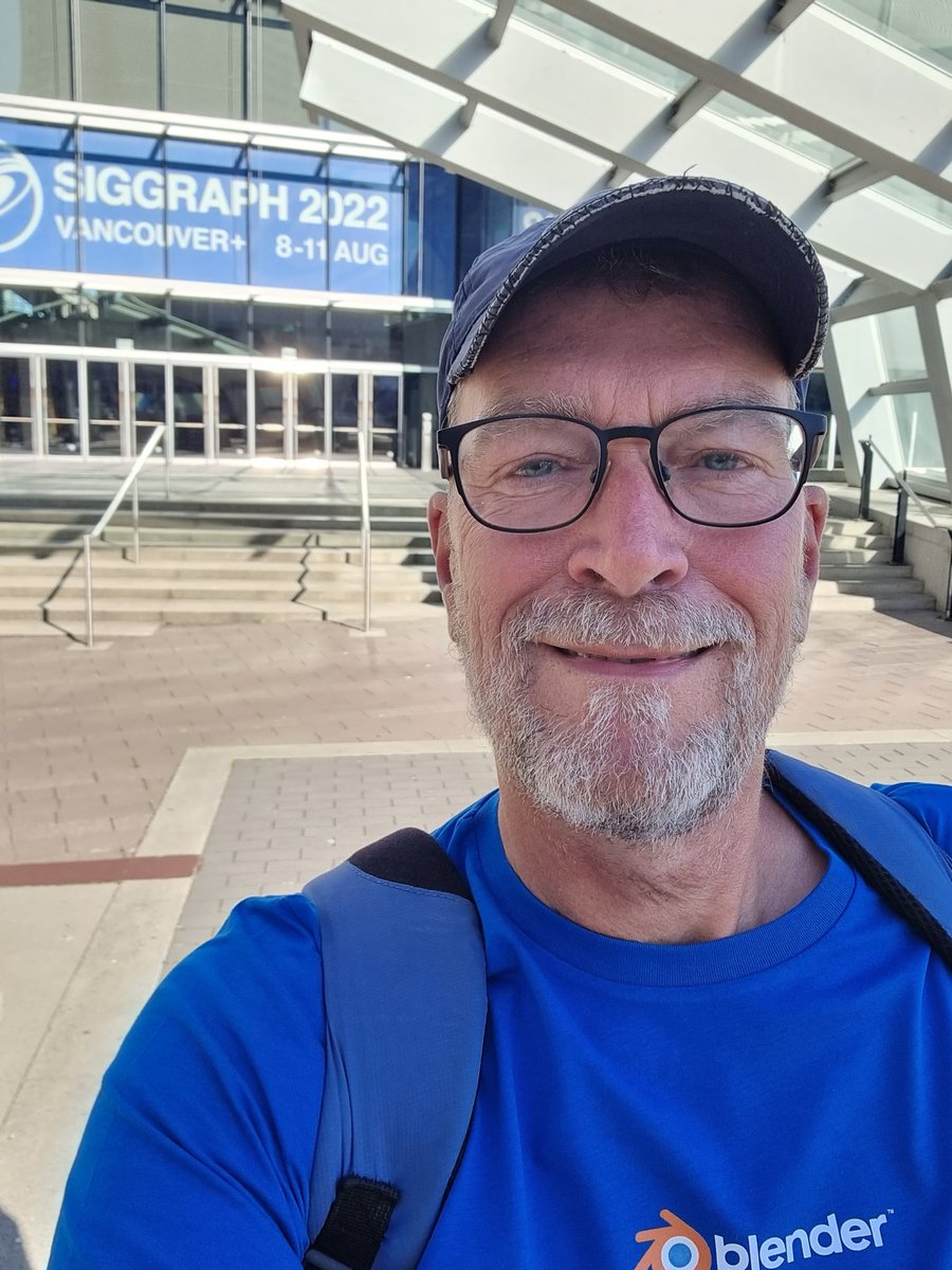 tonroosendaal's tweet image. I'm back! #SIGGRAPH2022 #b3d