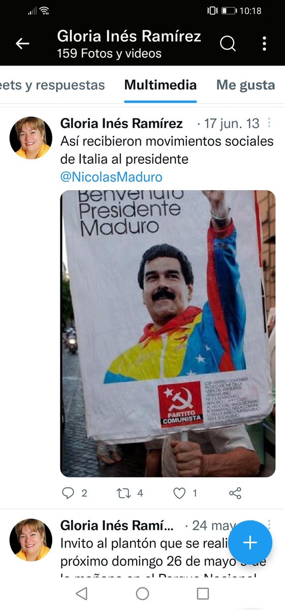 LIANVICHI's tweet photo. @Lrrs24 @caroramirezquin @petrogustavo @FranciaMarquezM Esta belleza de ministra hace parte del cambio, abiertamente apoya el régimen de Maduro y Chávez en su momento, que nos puede esperar https://t.co/pvlt9T9m5i