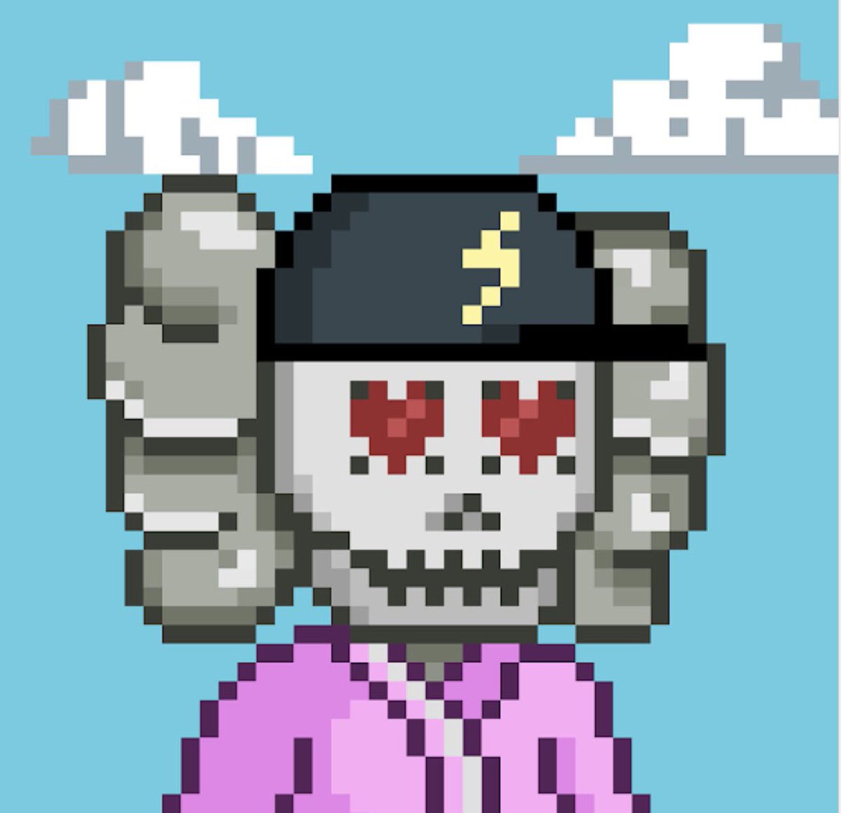 <a href="/MoonSkullyNFT/">𝐌𝐨𝐨𝐧𝐒𝐤𝐮𝐥𝐥𝐲 | SOLD OUT</a> 
Minted for my boy but i guess he dun like pink😎 so this is my skull now