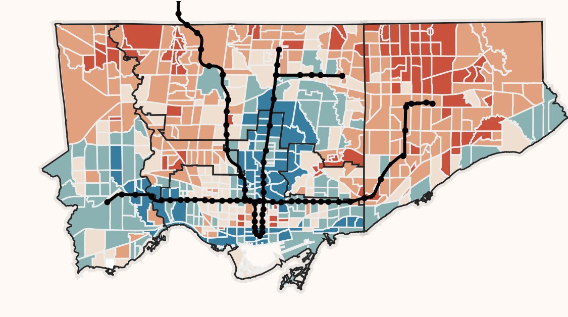Diane Dyson (@diane_dyson) on Twitter photo The most telling geospatial income divide in Toronto is the Median Individual Income. It's a sharp contrast of downtown and inner suburbs. Household formation + housing form muddy the story of who earns what and who gets to live where. #IncomeInequality 
schoolofcities.github.io/neighbourhood-… The most telling geospatial income divide in Toronto is the Median Individual Income. It's a sharp contrast of downtown and inner suburbs. Household formation + housing form muddy the story of who earns what and who gets to live where. #IncomeInequality 
schoolofcities.github.io/neighbourhood-…