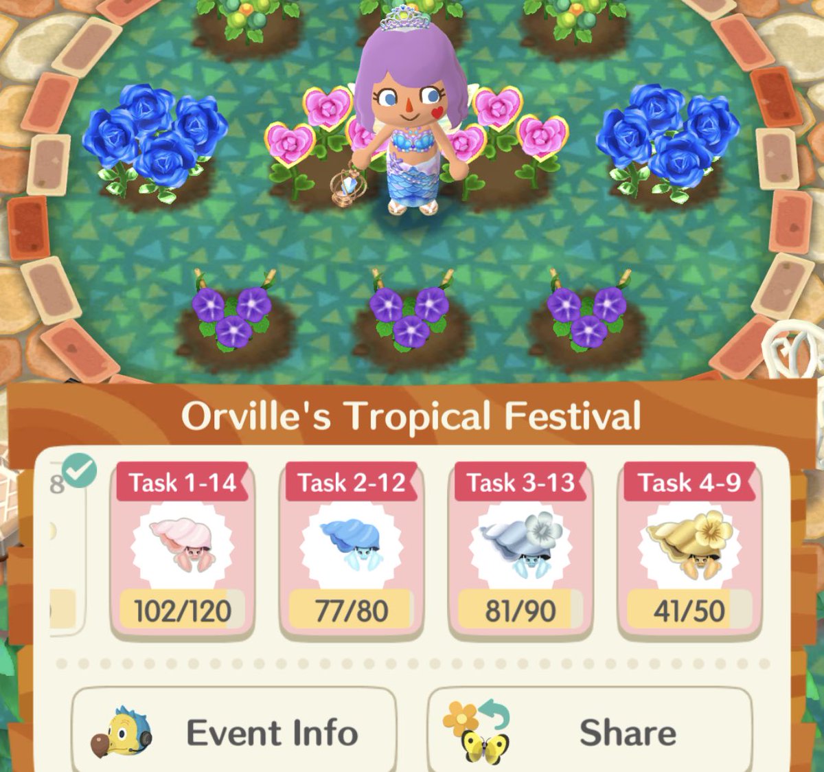 ktcub's tweet photo. ๐๐ธ๐ฆ๐๐๐ฆค: Happy Sunday Friends-
~THANK U ALL #ACPC
in-game pals & other camper friends that helped me finish regular T1-4๐ค
โค๏ธPls send #Task3 #Task4 bugs Bc I want ALL 3 stages> iโll have extras from Any1โฒ๏ธ๐ฏโโ๏ธ๐ฉ๐ฅ
#tropical #Festival
#HardTasks
#AnimalCrossing #PocketCamp https://t.co/jDg5aKYW05