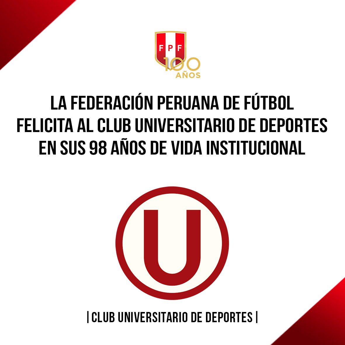 Federación Peruana de Fútbol tweet media