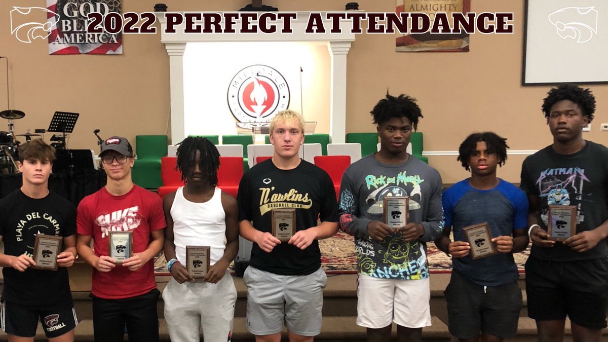 CentralFight_FB's tweet image. Congratulations to our 2022 Powercats and perfect attendance award recipients! These guys got after it all summer! #itstime