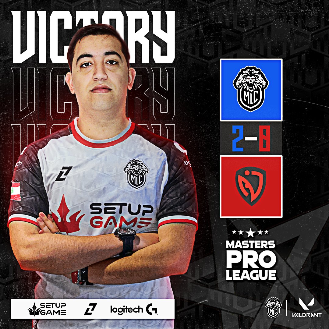 That’s it, we secure our place in the mpl Grand Final after defeating <a href="/NasrEsports/">NASR ESPORTS</a>  2-0, All we need is you guys to be there and show your love and  support.❤️🙏

Ascent (13-9) ✅
Haven (13-6) ✅

We’re Lion We’re MLC 🦁🇲🇦
<a href="/olympzworld/">Olympz</a> <a href="/LogitechG_ME/">Logitech G Middle East</a> 
#LogitechXMLC #mpl 
#valorant