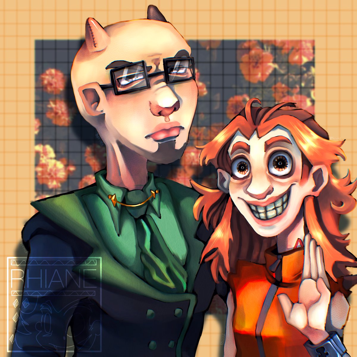 RATurtonator's tweet photo. EGZY AND JOEY :)
a like and follow would be very much appreciated, as I am a small artist. your choice, though!
#art #artist #artwork #digitalart #painting #Procreate #conceptart #characterdesign #creature #monster #OC #phycopath #murderer #gore #killer #horror #HorrorArt https://t.co/PMT8hy6lhY