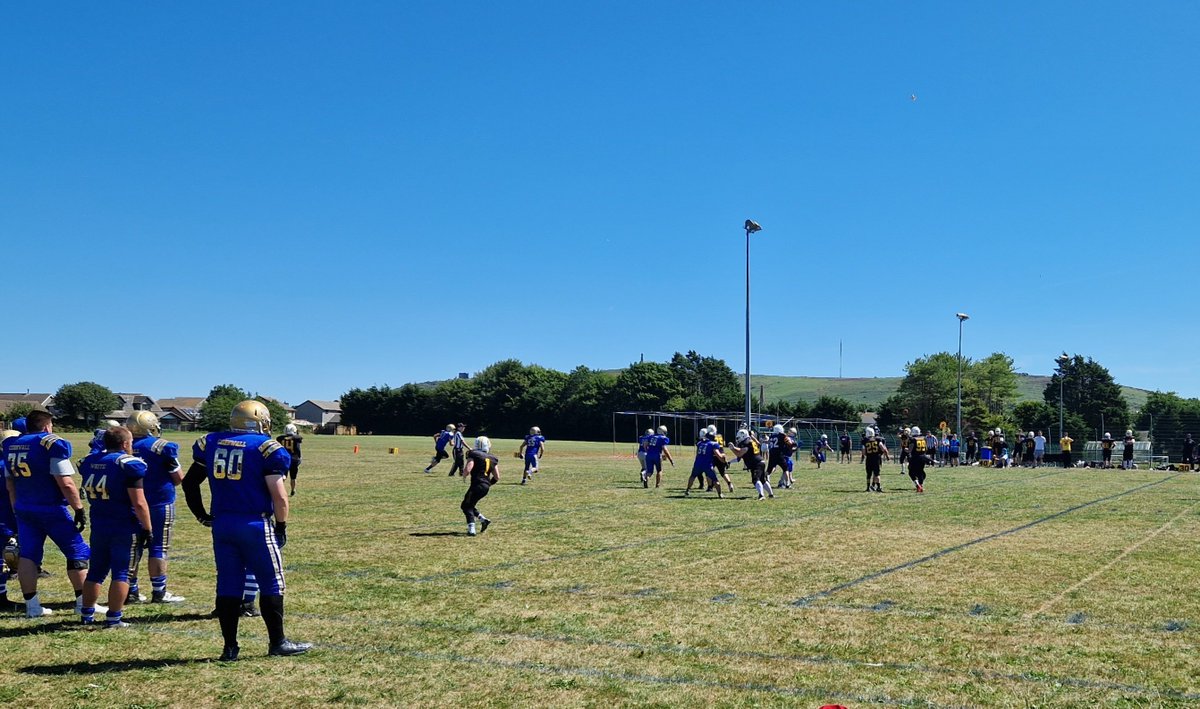 It was the final game of the season for the @Monarchs_Cwll and they finished in style, beating the Torbay Trojans 38-0. The recently rebranded American football team are currently based at Pool Academy and regularly run events to find potential players based in the Duchy.