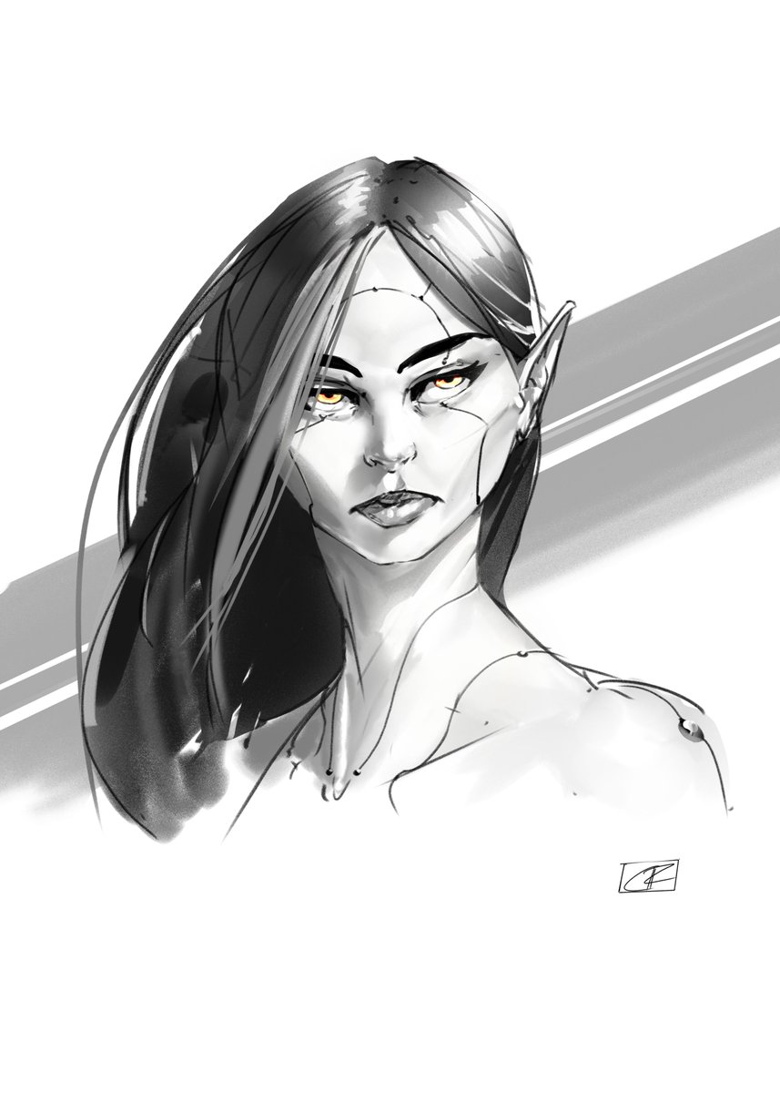 dav_does_art94's tweet photo. Morning sketch

#fantasy #sketch #ArtistOnTwitter #doodle #drawing 
#artoftheday #art #artist https://t.co/4uQ0pIeHsL
