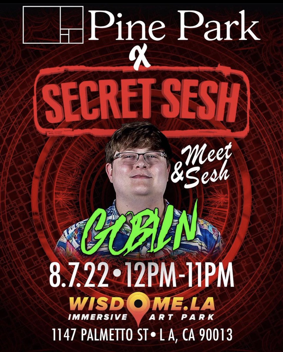 TheGoblinnn's tweet image. See you guys later today 🔥