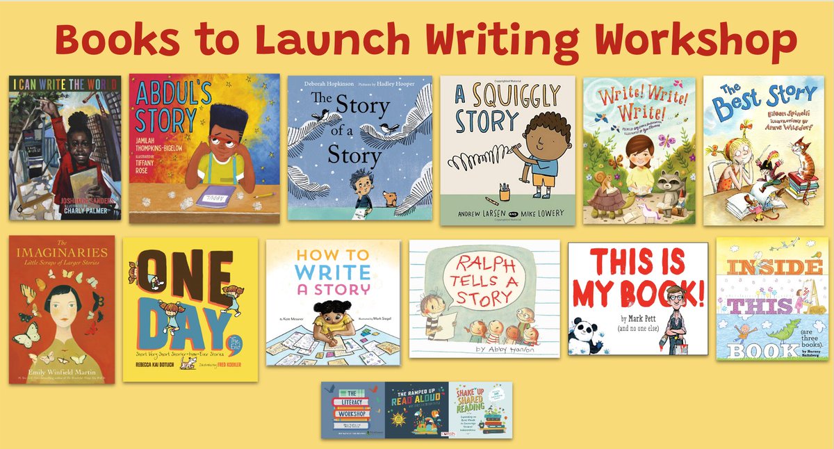 mariapwalther's tweet image. Writers are decision makers. They ponder, write, revisit, revise, rethink, rework (eat chocolate-well that&apos;s what I do!) Inspire your writers with these books.✏️📚💛 
@JoshundaSanders @jtbigelow @Deborahopkinson @larsenesque @amylvpoemfarm @MsEmilyApple @Rebeccakai @KateMessner