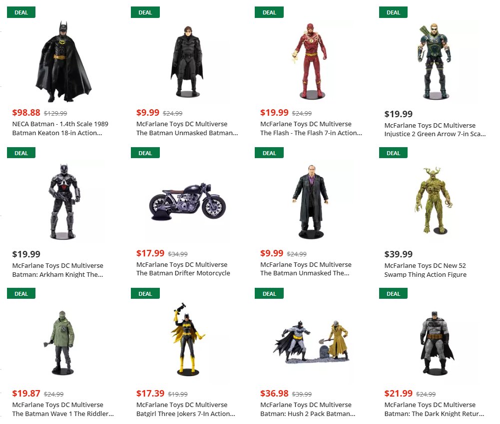 Wario64 on Twitter "Buy 2 Get 1 Free DC Action Figures at GameStop