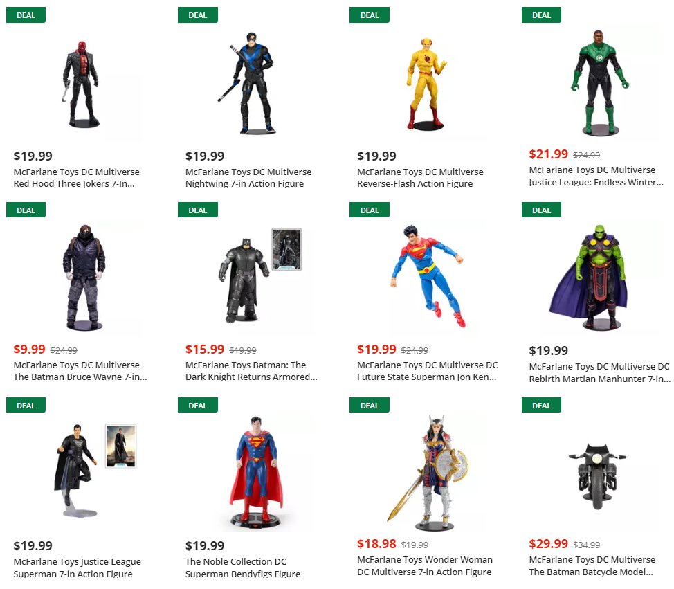 Wario64 on Twitter "Buy 2 Get 1 Free DC Action Figures at GameStop