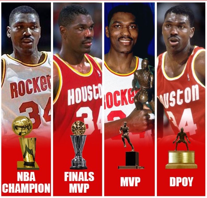 NBA History on X: Giannis Antetokounmpo joins Michael Jordan and Hakeem  Olajuwon as the only players NBA history to win a regular season MVP Award,  a Finals MVP Award and a Defensive