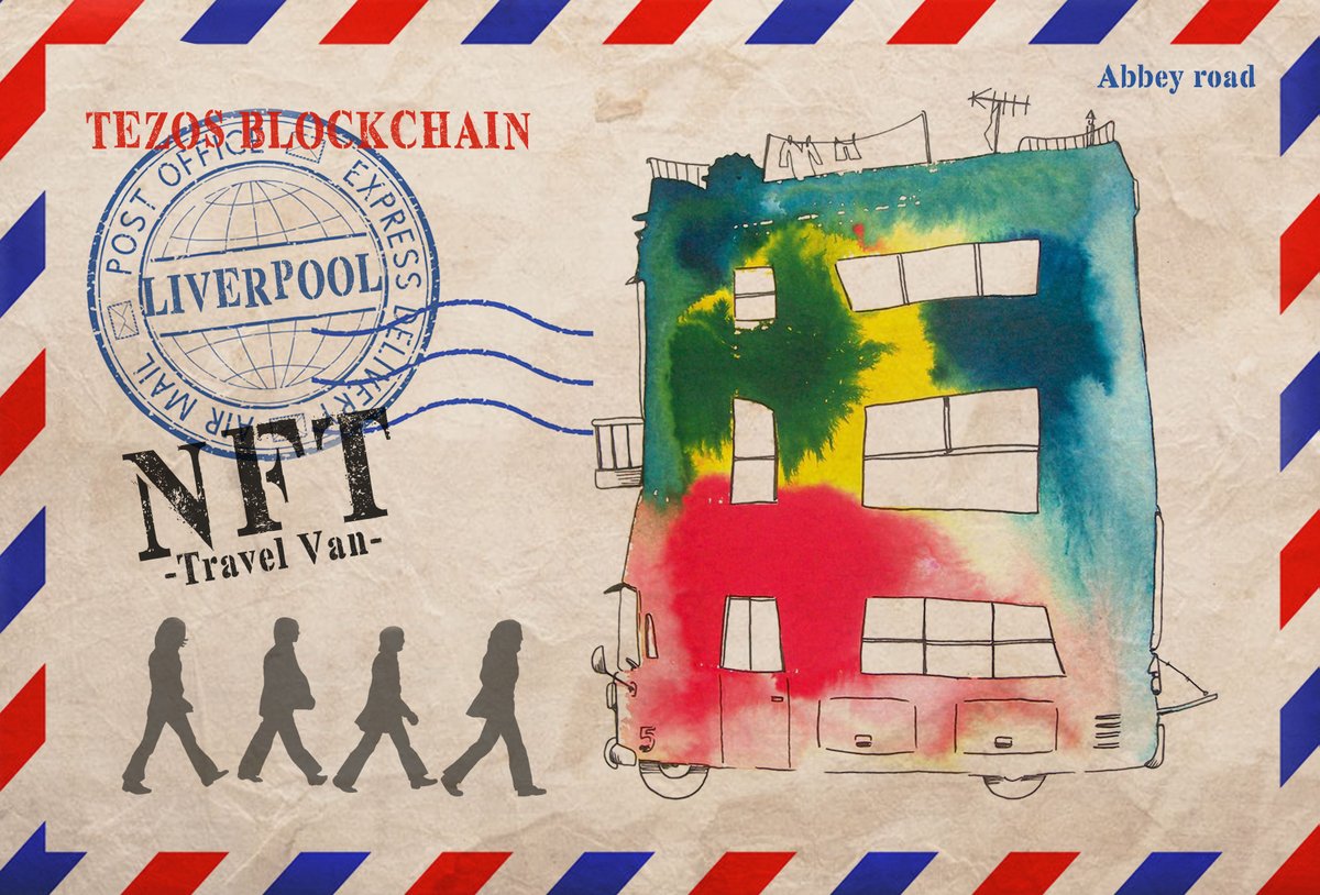 New drop !!!
"Travel Van"
Nft Travel Van from Liverpool to the world

10/25
1 XTZ

link >>>> teia.art/objkt/766071

#tezos #CleanNFT #NFTCommunity #NFTshill
