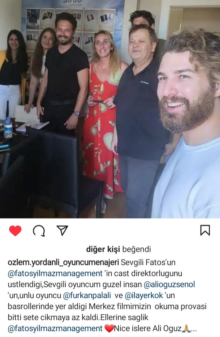 İlay'ın yeni film projesinin ismi (Merkez) ve partneri (Furkan Palalı)  belli oldu 😍💖

#merkezfilm 
#ilayerkök &amp; #furkanpalalı
