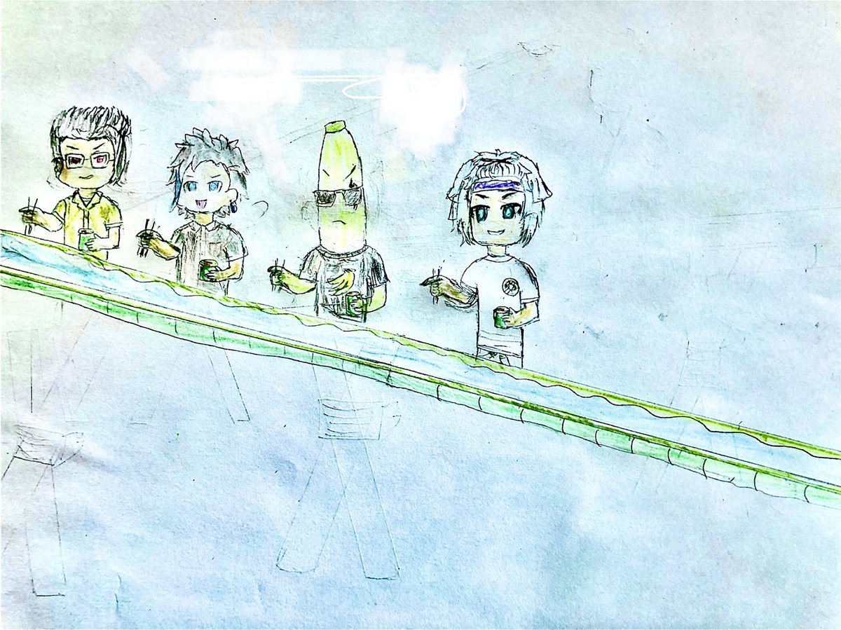 流しそうめん のイラスト マンガ コスプレ モデル作品 58 件 Twoucan