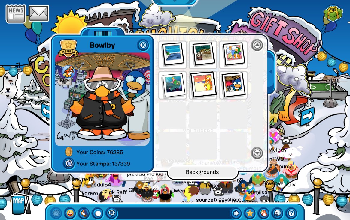 ClubBowlby's tweet image. How fun! I logged onto @CPForeverr to meet @lucidylive and Gary during a meet up! Happy to see so many penguins online