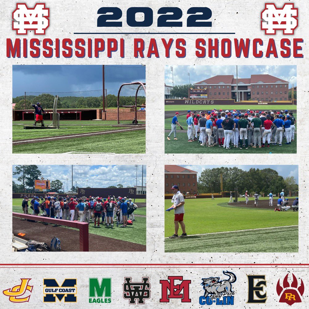 MS Rays Baseball (@mississippirays) on Twitter photo Great day for a showcase with 100 players in attendance! Thanks to <a href="/PRCC_Baseball/">Pearl River Baseball</a> and their staff for hosting. And thanks to <a href="/MylesGentry/">Myles Gentry</a> @Achamblee_4 <a href="/KyleFless/">Kyle Flessner</a> <a href="/BubbaParkx/">Jarrod Parks</a> <a href="/EastMissBB/">East Miss Baseball</a> <a href="/JackEdmonson04/">Jack Edmonson</a> <a href="/slater_12/">Slater Lott</a> <a href="/CP_3_/">Brandon Pennington</a> <a href="/coachavie/">Michael Avalon</a> for recruiting this event! #RaysUp Great day for a showcase with 100 players in attendance! Thanks to <a href="/PRCC_Baseball/">Pearl River Baseball</a> and their staff for hosting. And thanks to <a href="/MylesGentry/">Myles Gentry</a> @Achamblee_4 <a href="/KyleFless/">Kyle Flessner</a> <a href="/BubbaParkx/">Jarrod Parks</a> <a href="/EastMissBB/">East Miss Baseball</a> <a href="/JackEdmonson04/">Jack Edmonson</a> <a href="/slater_12/">Slater Lott</a> <a href="/CP_3_/">Brandon Pennington</a> <a href="/coachavie/">Michael Avalon</a> for recruiting this event! #RaysUp