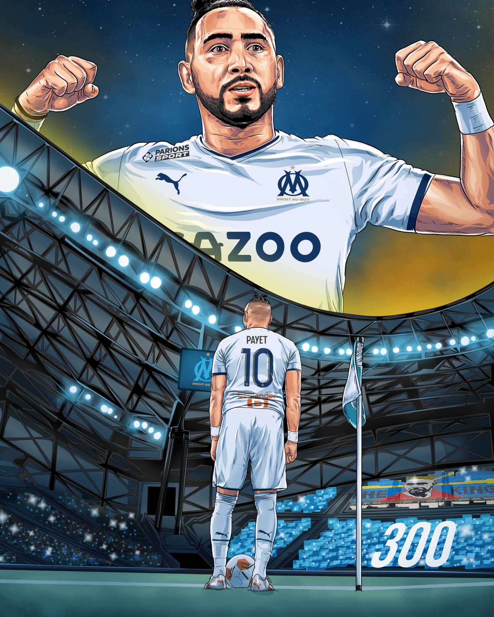 X 上的 Olympique de Marseille 🇧🇷 🇵🇹:「📋 TIME ESCALADINHO PRA