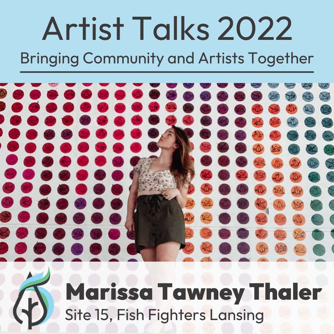 downtownlansing's tweet photo. #LiftUpLocal and join Marissa Tawney Thaler, this Thursday (11th) starting at 6 pm for an #ArtPath Artist Talk, hosted by @LansingArtGall https://t.co/saglOFsyTV