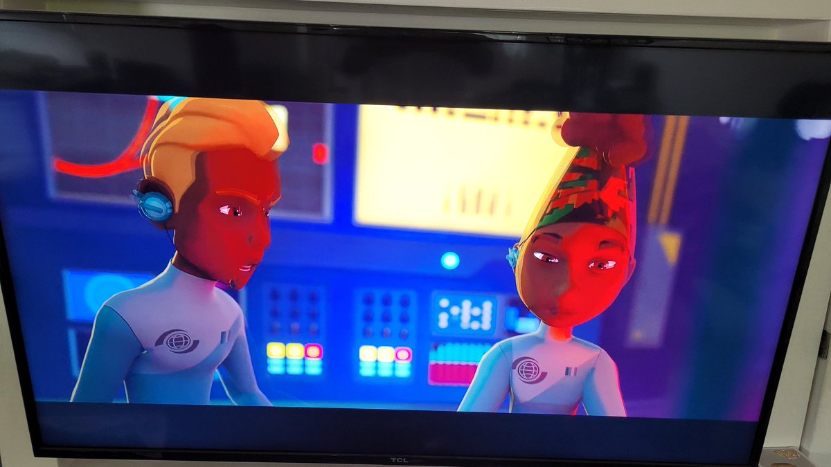 DrJasonJohnson's tweet photo. And while I'm at it.....#SuperGiantRobotBrothers on @netflix is also really good! It's hilarious, the animation is fantastic and almost all the scientists are black and brown 👏🏿👏🏿👏🏿👏🏿 https://t.co/wRvVlT1atD
