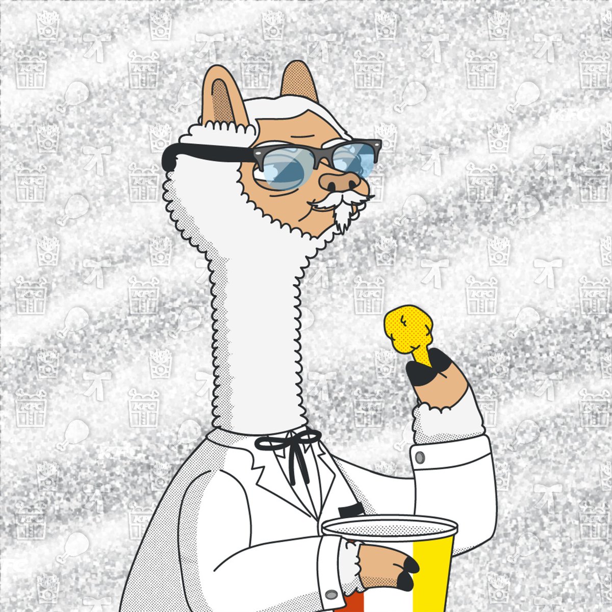 🇲🇽 Pudimos inspirarnos en un pollo frito pero preferimos hacer uno de los expertos. ¿qué tal les parece <a href="/KFC_ES/">KFC</a>?

🇺🇸 We could have been inspired by a fried chicken but we preferred to make one of the experts. What do you think Kfc?
#NFT #NFTCommunity #NFTCollection #NFTProject