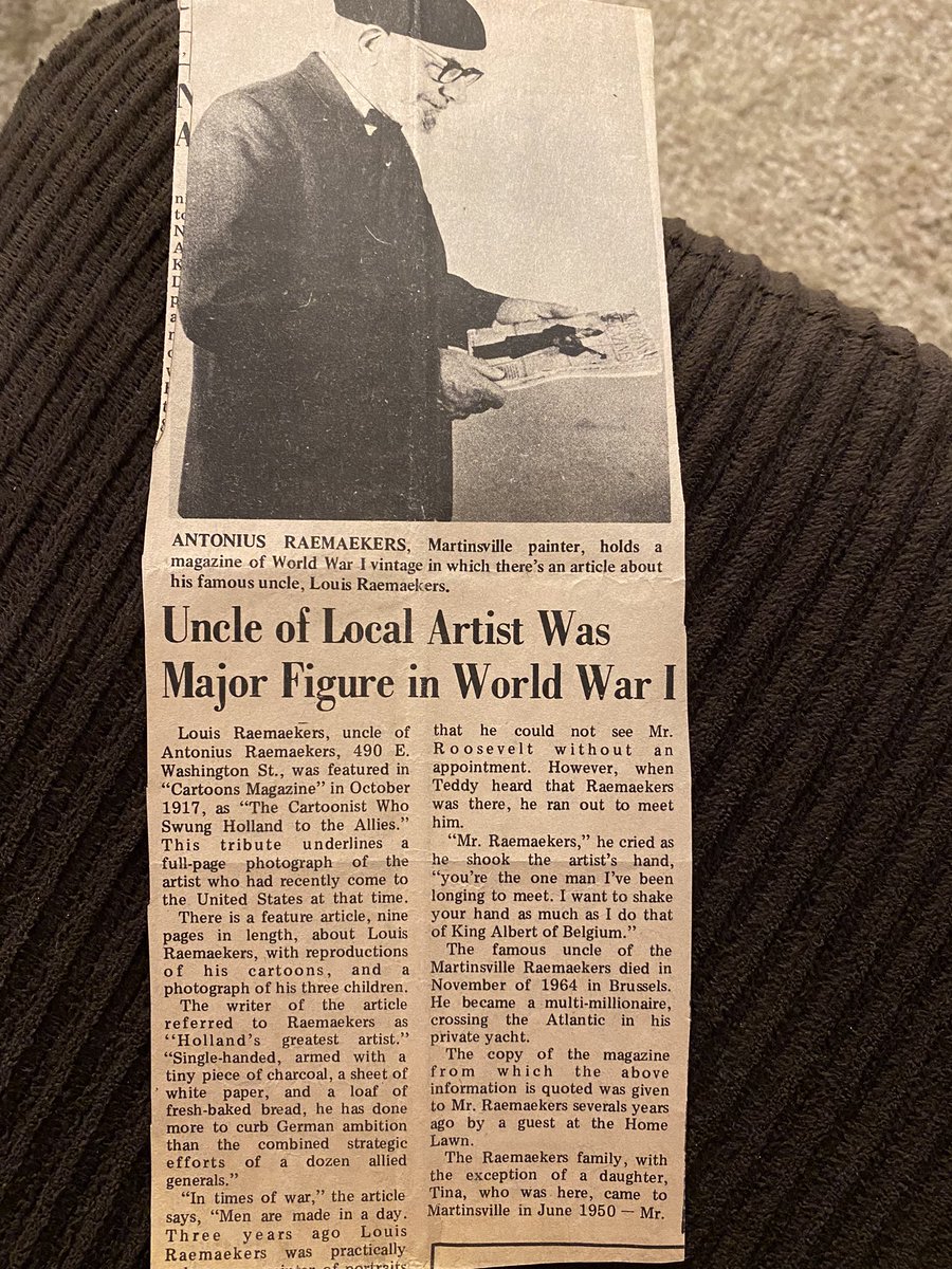 DrJGiddensRN's tweet image. Did you ever start going through old family stuff and realize your family did something really cool? I had no clue?!?! Louis Raemaekers was my great great uncle. ❤️♾🥰  #art #bethechange #standforwhatisright #bebold @DHSgov @POTUS #WWII #Patriot