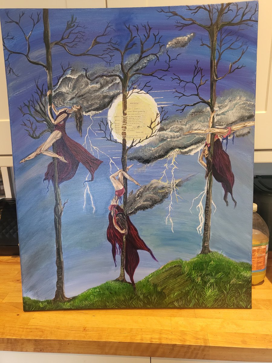 #art #Shakespeare #macbeth #threewitches