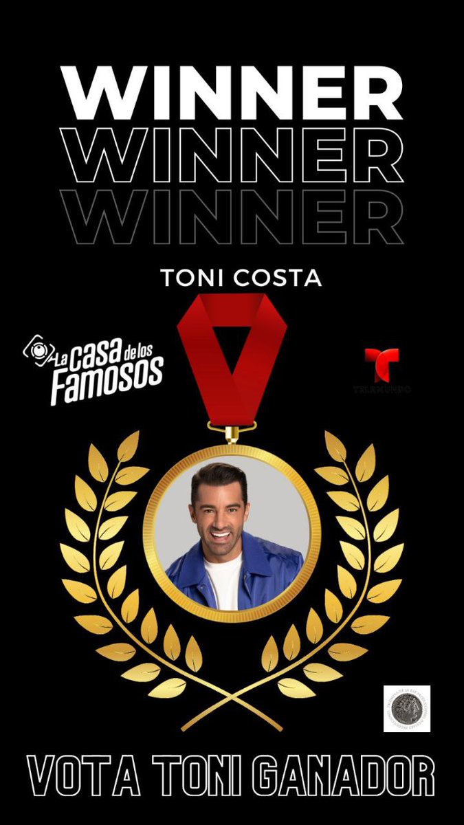 briss_desw's tweet photo. @ebuenfil #TONICOSTAGANADOR #ToniCostaenlafinal 💞💞💞💞🏆🏆🏆🏆🕺🕺🕺🕺🥞🥞🥞🇪🇦🇪🇦🇪🇦🇪🇦🇪🇦🇪🇦 vamos pa encima, estamos a un paso de que seas campeón #ORGULLOSOSDETITONI 🥳 @TLMDRealities @Telemundo @SANDARTI @SueltaLaSopaTV @JorgeBernal @lamesacaliente @ECCTelemundo @hoydia @VeronicaBastos1 https://t.co/cQPL91SWWW