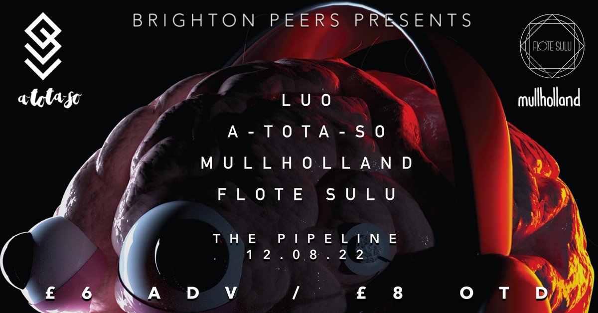 Brighton folks -  Next Friday at <a href="/pipeline/">Pipeline</a>