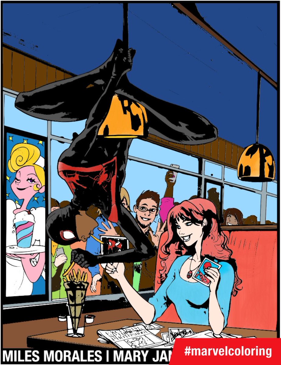 yarndonkey's tweet photo. Should have listened to the guy at Best Buy. I’m gonna need an Apple Pencil. #marvelcoloring https://t.co/apOpoyB2AW