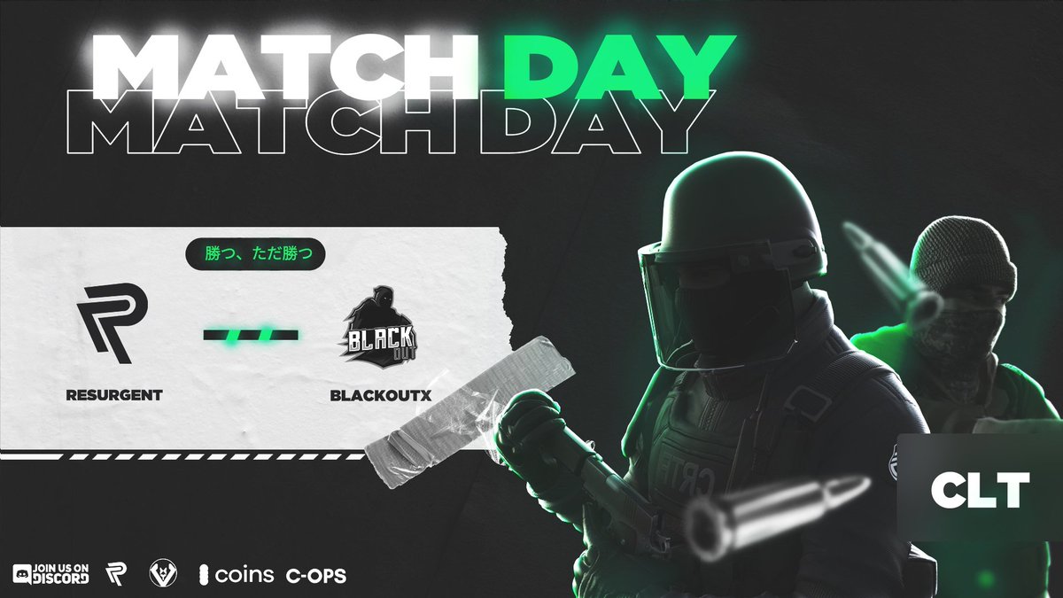 VortexCOPS's tweet photo. 💚 CLT FASE FINAL 💚
Hoje é dia da nossa primeira partida pela Liga SA #1 da @ClaxonTourney. Segue as informações:
🥊 - @blackoutcops
🕒 - 20:30;
📺 - https://t.co/PTACxNNJeI
Contamos com a presença de vocês na Stream!
#SurgStrong #VortexRISE https://t.co/20zLOUazzQ