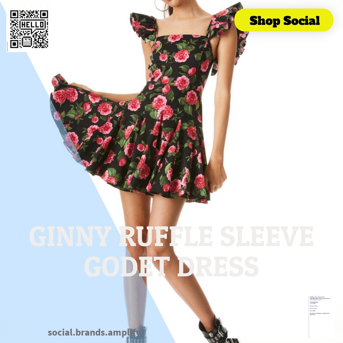 reckoon1's tweet image. You'll be the belle of the ball in this floral mini dress! ayr.app/l/2E1B social.brands.amplify #fashion, ##designer, ##printed, ##designer, ##printed, ##designer