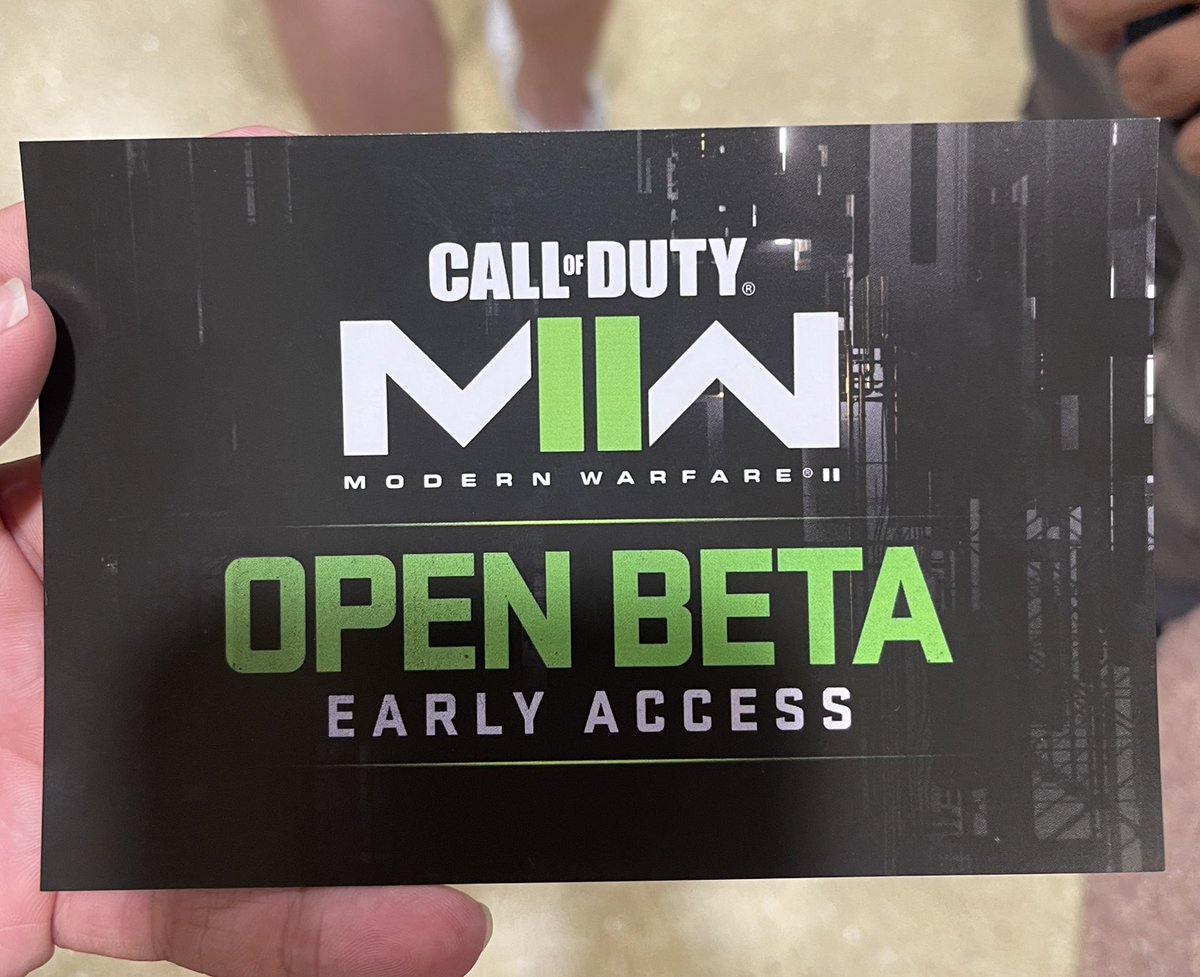 NUKES Santana (@theboisantana) on Twitter photo Giving away #ModernWarfare2 open beta code all you have to do is
Follow <a href="/TheBoiSantana/">NUK3S Santana</a>
LIKE ♻️ & RT ❤️ Giving away #ModernWarfare2 open beta code all you have to do is
Follow <a href="/TheBoiSantana/">NUK3S Santana</a>
LIKE ♻️ & RT ❤️