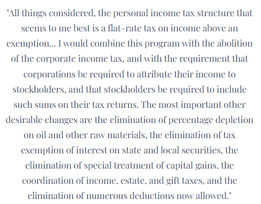 TradingPlacesII's tweet photo. @chigrl Friedman's brilliance remains as relevant today as it did back in his time. Here's his view on taxes... https://t.co/EoxqGE3KEh