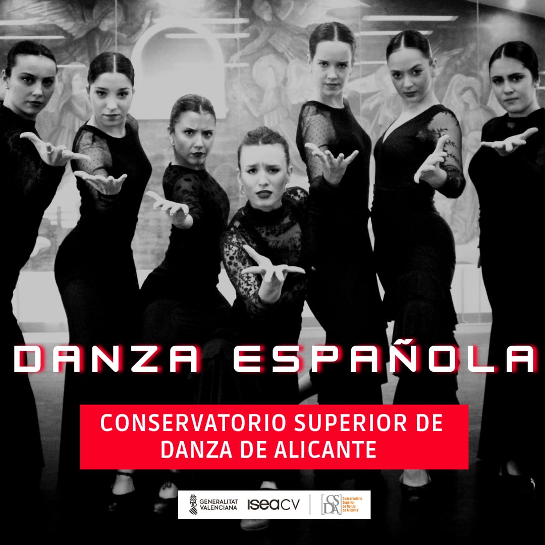 CSD_ALICANTE's tweet photo. Estudia GRADO EN PEDAGOGÍA DE LA DANZA ESPAÑOLA en el #CSDA con un equipo docente vocacional y profesional.
No lo dudes, haz de tu pasión, tu profesión ❤️
.
@GVAinnova @DIseacv @iseacv
#gradoendanza #meces2 #csdalicante https://t.co/cZSf15aqXl