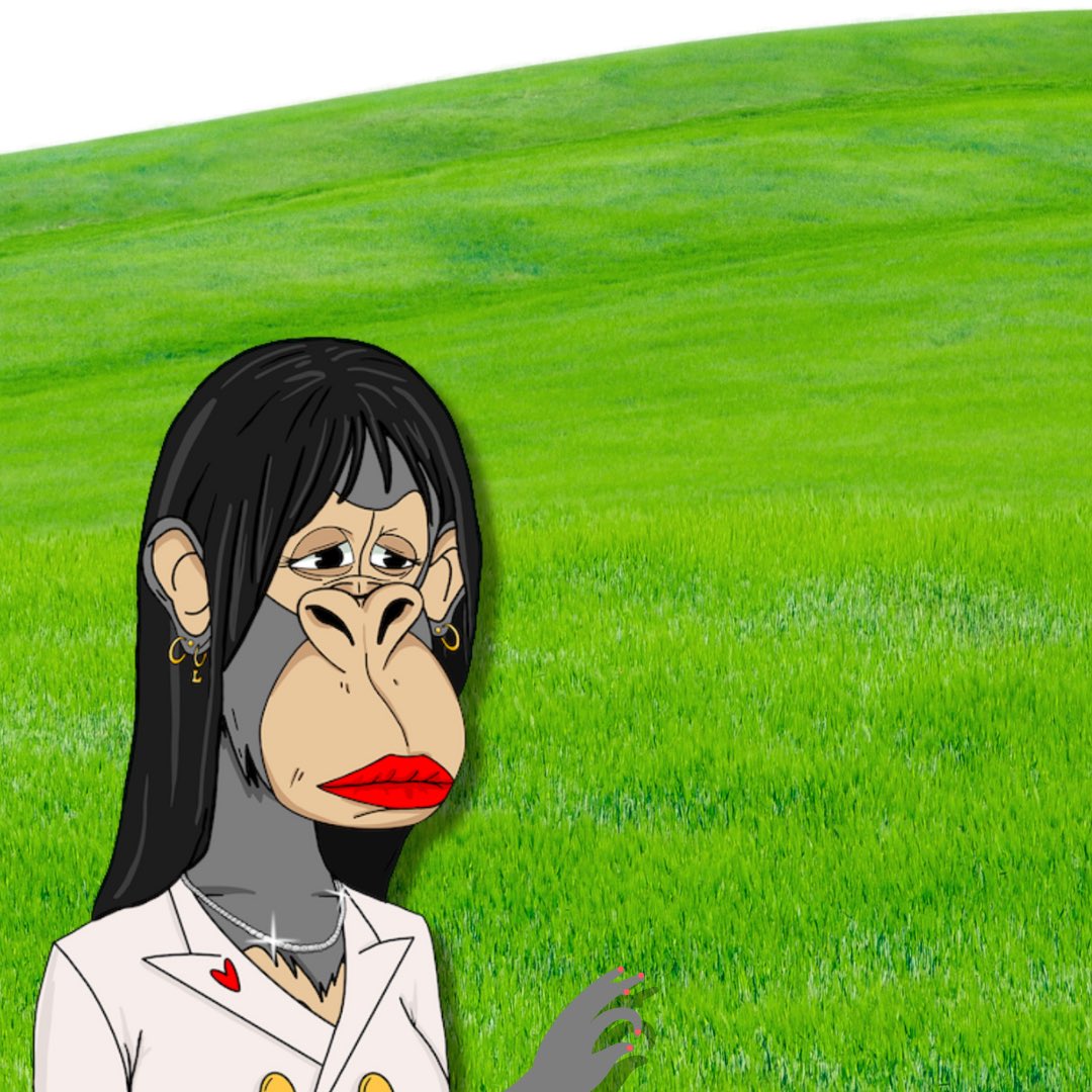 Definitely touched some grass today😂😍 <a href="/DApeWives/">Desperate ApeWives</a>