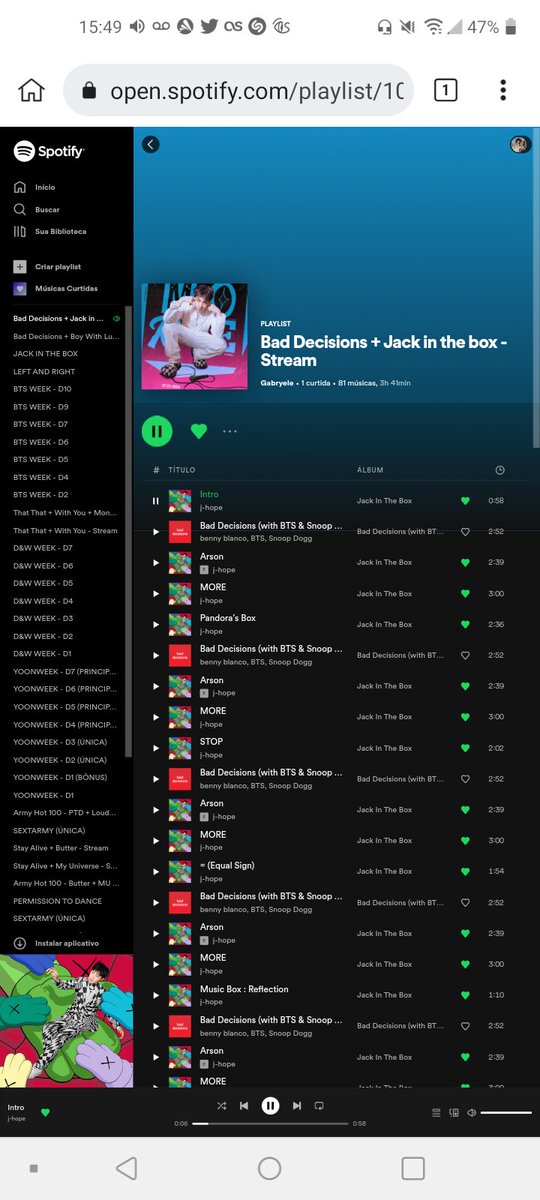 Gabryelewithbts's tweet image. Vamos pra mais uma💃🏻
#StreamJackInTheBox