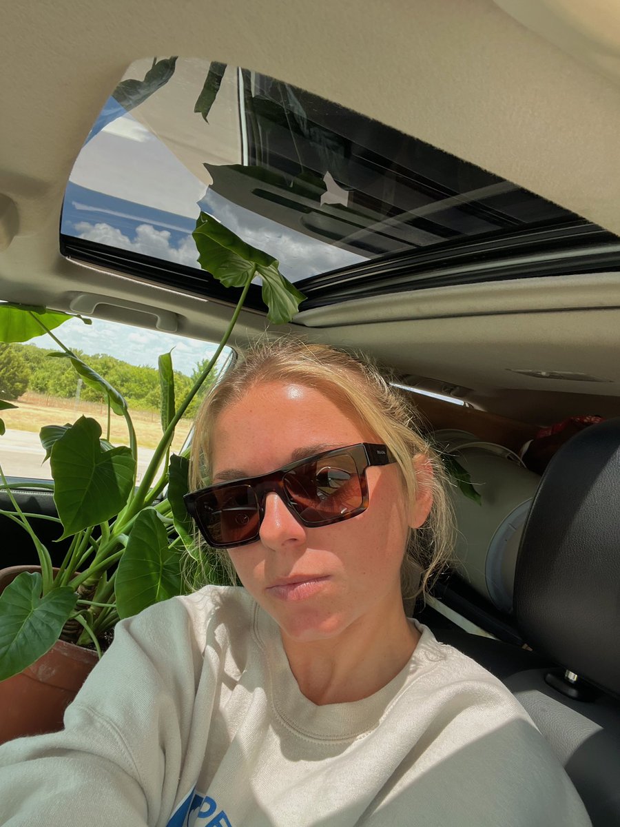 itsmadsun's tweet photo. sunday schmood halfway through a 9hr drive https://t.co/kAxaVYuILM
