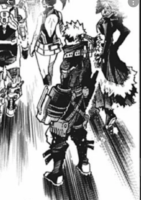 You guys don't know how much I'm holding on to this Kacchan 😭😭😭 I mean, it can't be that we never see Dynamight with his cute bomb fuses 