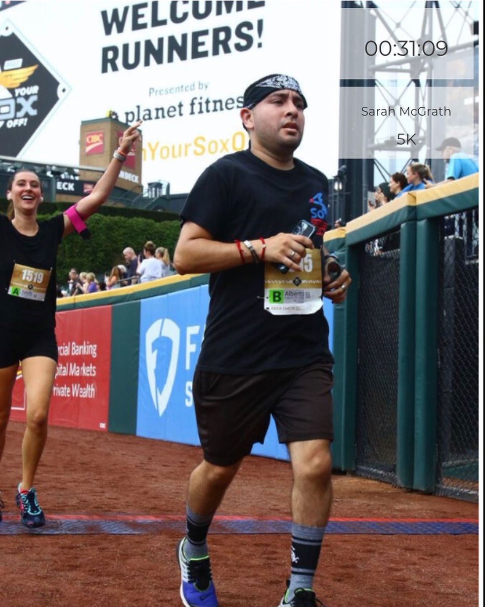 SarahJane7321's tweet photo. 𝐅𝐞𝐞𝐥𝐢𝐧𝐠 𝐠𝐨𝐨𝐝 𝐚𝐬 𝐡𝐞𝐥𝐥!
First 5K in the books! 🏃🏻♀️ #RunYourSoxOff https://t.co/qn37KZTFIv