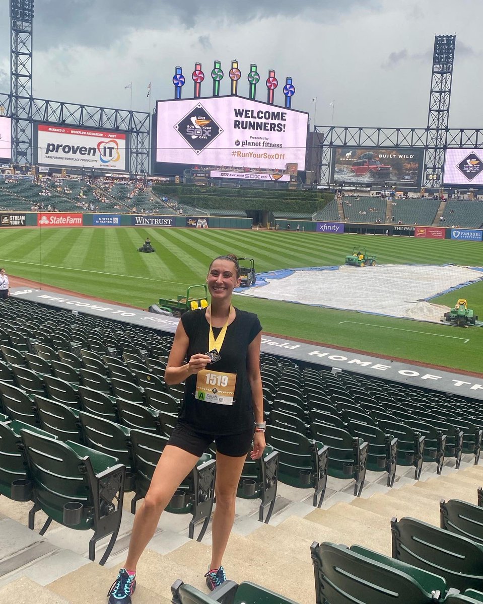 SarahJane7321's tweet photo. 𝐅𝐞𝐞𝐥𝐢𝐧𝐠 𝐠𝐨𝐨𝐝 𝐚𝐬 𝐡𝐞𝐥𝐥!
First 5K in the books! 🏃🏻♀️ #RunYourSoxOff https://t.co/qn37KZTFIv