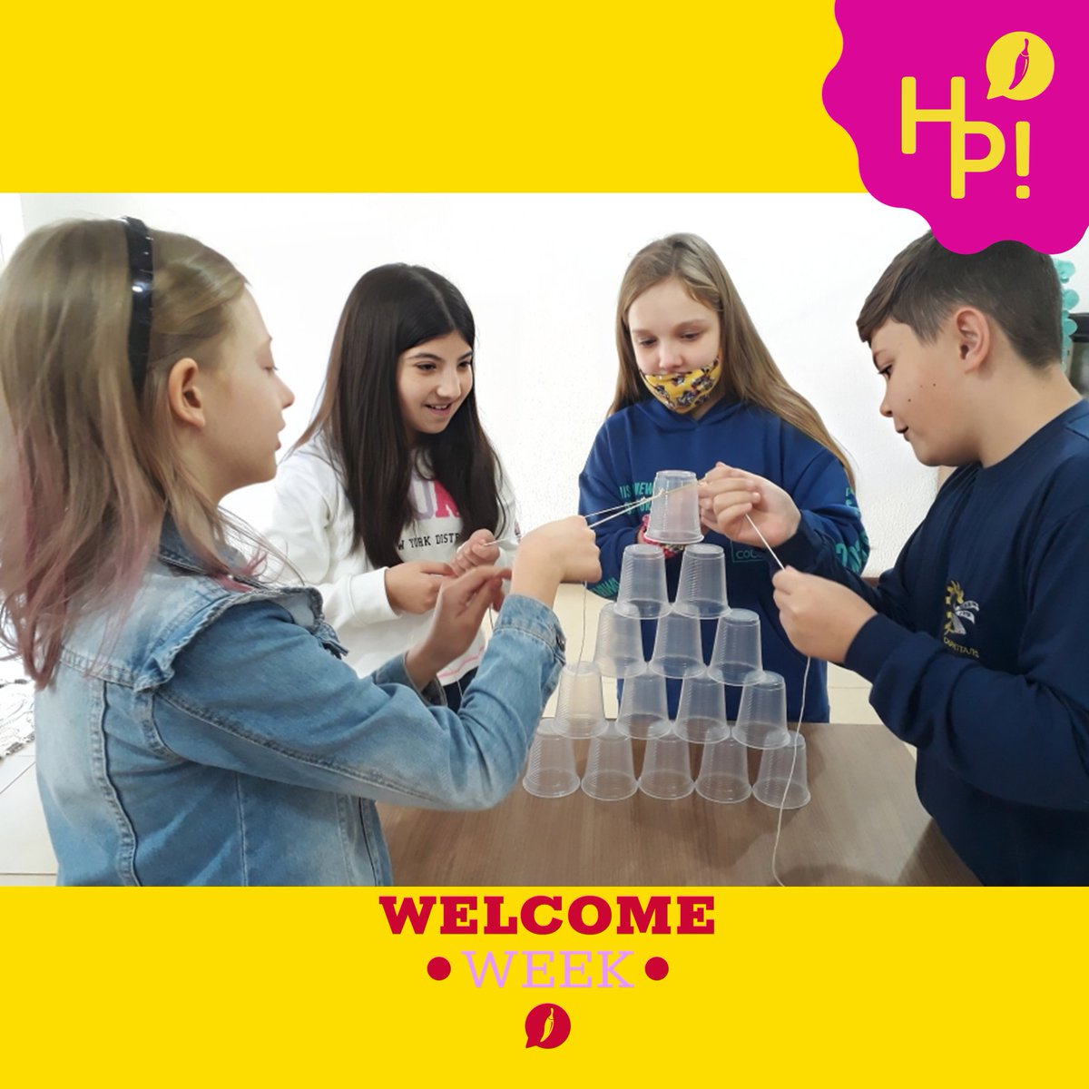 heypepperssa's tweet photo. A Welcome Week é um dos momentos mais importantes do nosso semestre. Nela, nos organizamos para bem receber os alunos novos e os veteranos, criando laços que trarão impacto positivo ao longo de todo o semestre.

#HeyPeppersSA #HeyPeppers #EscolaDeIngles #CursoDeIngles https://t.co/rpFjIgZHmT