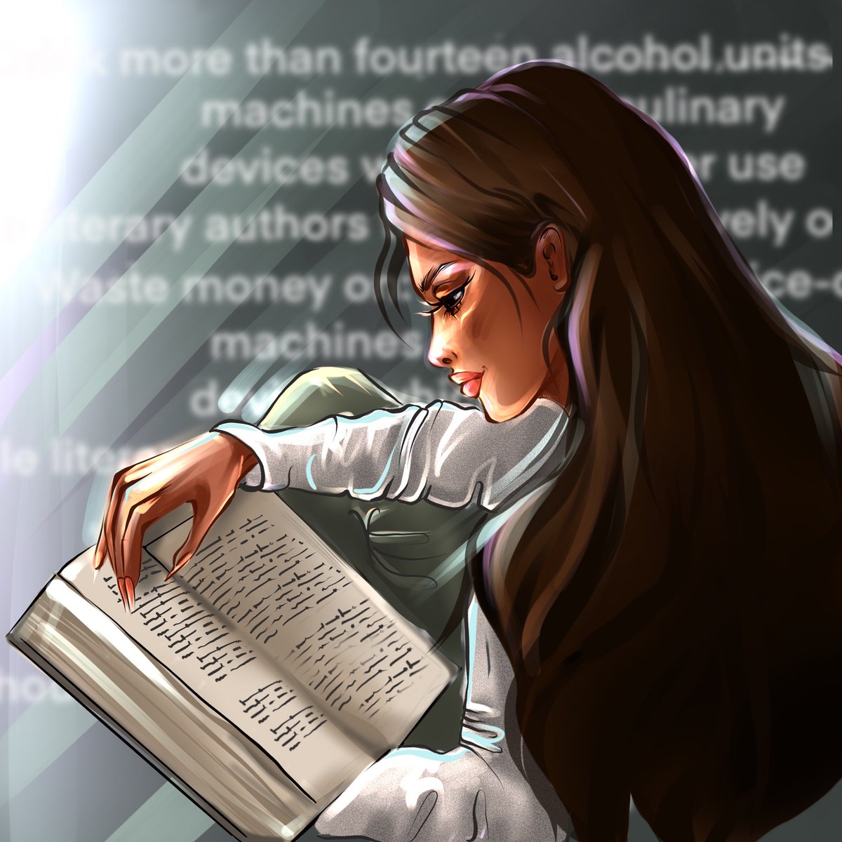 CN🤍🤍🤍
when you read a book, you find yourself in a world where it is fashionable to live many lives.  The author only gives direction!  do you like to read?  what is your favorite book?

Price 0,065 
opensea.io/assets/matic/0…

#nft #nftart 
#NFTcollections